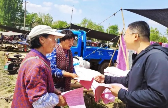 【乡村文化振兴】山东沂源县大张庄镇：反邪宣传赶大集 共筑平安同心圆